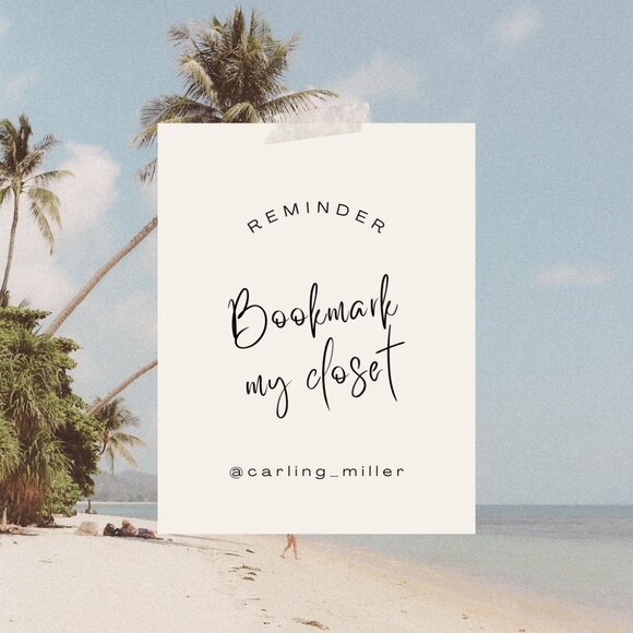 Other - BOOKMARK AND COME BACK FOR ✨NEW✨ ITEMS!!